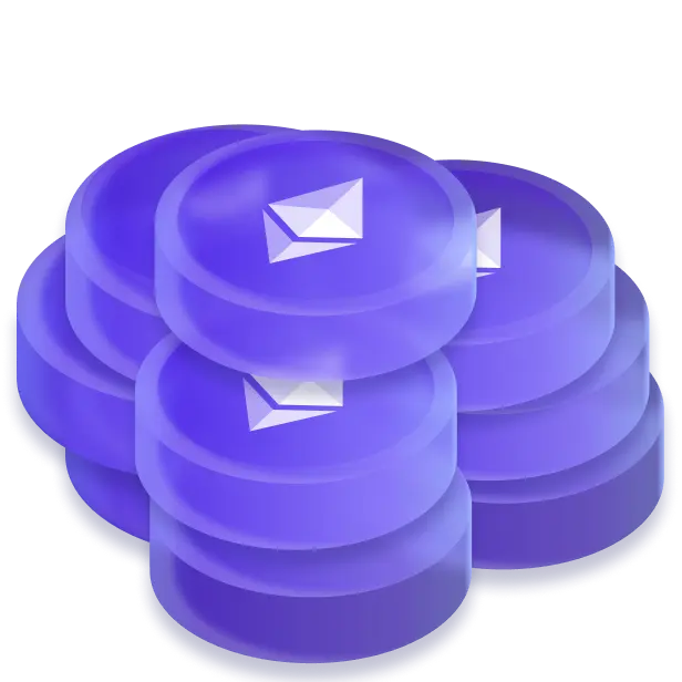 illustration of more
coins since the returns should be higher